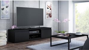 LCD TV asztal 120 cm fekete