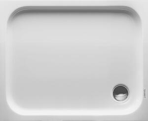 Duravit D-Code téglalap alakú zuhanytálca 100x80 cm fehér 720106000000000