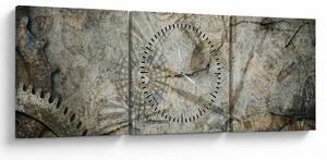 Kép - Az idő áramlása (órával) (90x30 cm)