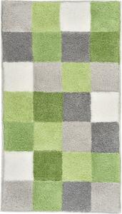 Kleine Wolke Caro fürdőszoba szőnyeg 105x60 cm négyszögletes fehér-szürke-zöld-színek keveréke 5426617382