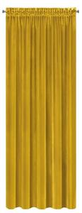 Luxus aranysárga bársonyfüggöny hosszú Hossz: 270 cm