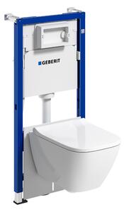Geberit Duofix wc csésze készlet deszkával és kerettel 118.348.00.2