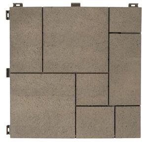 Multy home Gumi csempe STONE MOSAIC 30 x 30 cm, barna tölgy