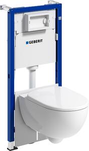 Geberit Duofix wc csésze készlet deszkával és kerettel 118.345.00.2