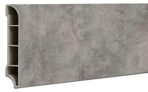 Vinyl SPC padlószegély Serona kőhatású homokszürke 2400x60x12 mm