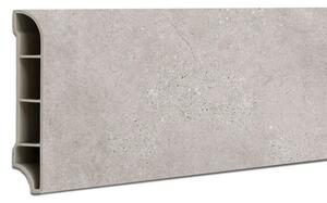 Vinyl SPC padlószegély Aurora fagyos mészkő 2400x60x12 mm