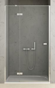 New Trendy Reflexa zuhanyajtók 90 cm dönthető króm fényes/átlátszó üveg EXK-5059