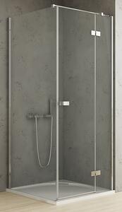 New Trendy Reflexa zuhanykabin 100x90 cm négyszögletes króm fényes/átlátszó üveg EXK-5131