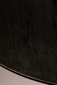 Braza bisztró asztal, fekete kerek, D75 cm
