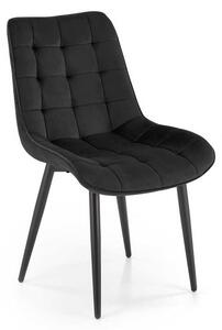 Daphne étkezőszék, fekete