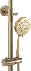 Rea Parot zuhany készlet fal termosztáttal arany REA-P2323