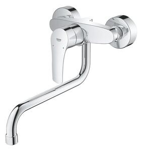 Mosogató csaptelep GROHE Eurosmart New forgó karral 150 mm króm 32224003
