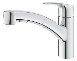 Mosogató csaptelep GROHE Eurosmart kihúzható zuhannyal, 2 áram króm 30305001