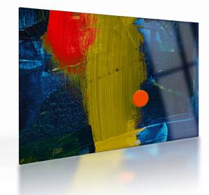 Szinek képe (üvegen) (70x50 cm)