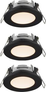 Nordlux Leonis beépített lámpa 3x4.5 W fekete 49160103