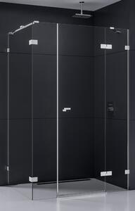 New Trendy Eventa zuhanykabin 110x100 cm négyszögletes króm fényes/átlátszó üveg EXK-4566