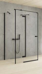 New Trendy Reflexa Black zuhanykabin 120x80 cm négyszögletes fekete félmatt/átlátszó üveg EXK-5047