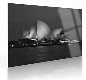 A Sydney-i Operaház képe (üvegen) (70x50 cm)