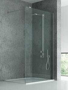 New Trendy New Modus zuhanykabin fal walk-in 90 cm króm fényes/átlátszó üveg EXK-5459