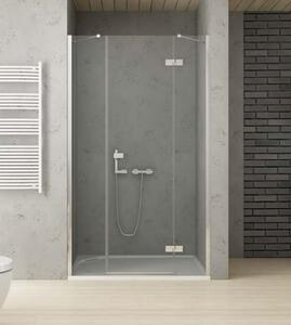 New Trendy Reflexa zuhanyajtók 110 cm dönthető króm fényes/átlátszó üveg EXK-5077