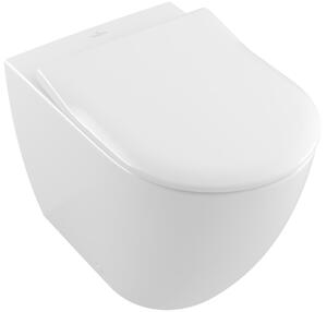 Villeroy & Boch Subway 2.0 miska WC bez kołnierza wewnętrznego CeramicPlus biała 5602R0R1