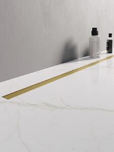 New Trendy Visio Slim Gold lineáris lefolyó 70 cm arany OL-0082