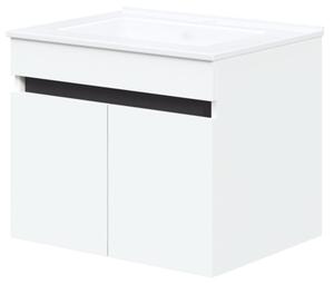 Puresa mosdó alatti szekrény 60 cm, fehér