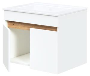 Puresa mosdó alatti szekrény 60 cm, fehér