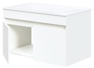 Puresa mosdó alatti szekrény 80 cm, fehér