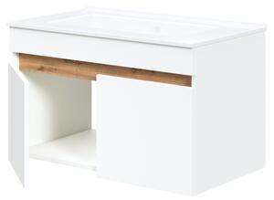 Puresa mosdó alatti szekrény 80 cm, fehér