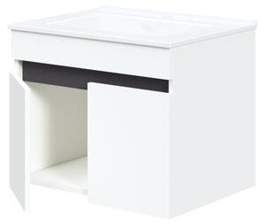 Puresa mosdó alatti szekrény 60 cm, fehér