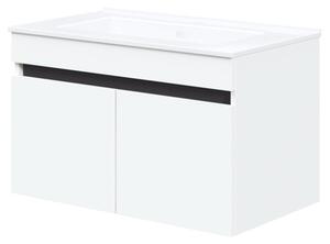 Puresa mosdó alatti szekrény 80 cm, fehér