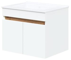 Puresa mosdó alatti szekrény 60 cm, fehér