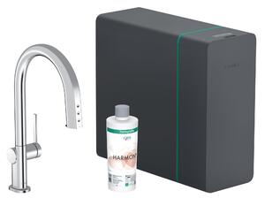 Hansgrohe Aqittura M91 konyhai csaptelep szűrővel álló króm 76836000