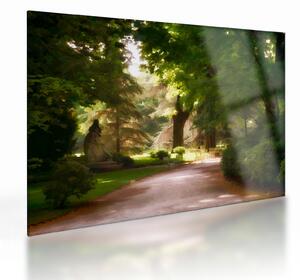 Park képe (üvegen) (70x50 cm)