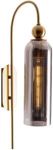 MaxLight Campanila oldalfali lámpa 1x40 W sárgaréz-füst színű W0333