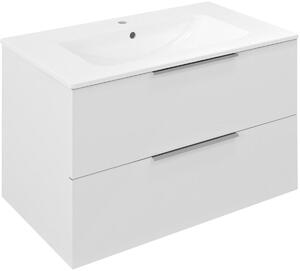 Sapho Cirasa szekrény 79.8x45.9x52 cm Függesztett, mosdó alatti fehér CR801-3030