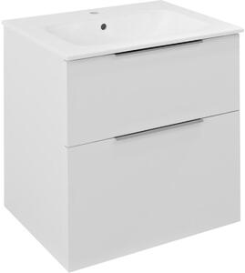 Sapho Cirasa szekrény 59.2x45.9x64 cm Függesztett, mosdó alatti fehér CR601-3030