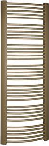 Sapho Egeon fürdőszoba radiátor íves 174.2x59.5 cm bézs/barna EG617BR