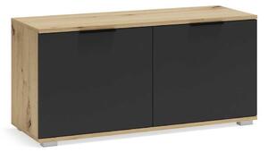 Walker cipőtartó 100 cm, artisan tölgy / antracit
