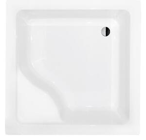 Besco Igor négyzet alakú zuhanytálca 90x90 cm fehér #BAI-90
