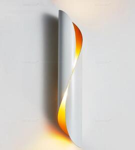 Abigali Drill oldalfali lámpa 2x40 W fehér-arany KGG2E14-W