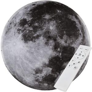 Abigali Moon oldalfali lámpa 1x24 W fehér-fekete MOON
