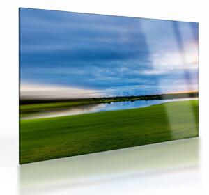 Rét kép (üvegen) (70x50 cm)