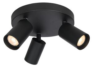 Italux Nesto fekete beltéri mennyezeti lámpa (IT-SPL-23436-3R-BK)