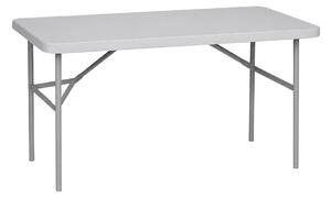 Kerti asztal összecsukható HDPE 150cm, szürke
