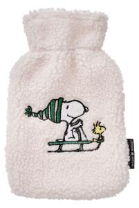 PEANUTS melegvizes párna 22cm , Snoopy szánkóval