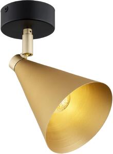 Argon Lucinda oldalfali lámpa 1x7 W fekete-arany 8255