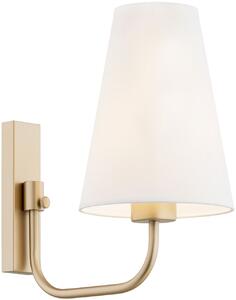 Argon Safiano oldalfali lámpa 1x15 W fehér-arany 8312