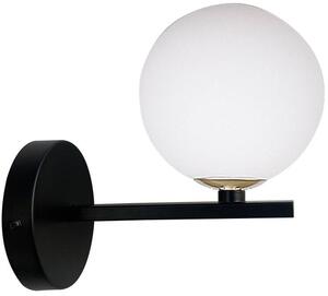 Candellux Kama oldalfali lámpa 1x28 W fehér-fekete 21-01221